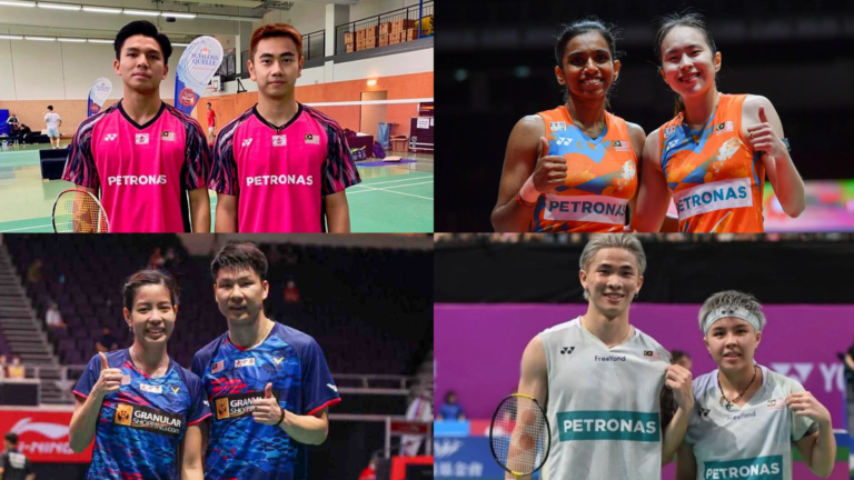 Malaysia Secures Four Doubles Pairs for World Tour Finals