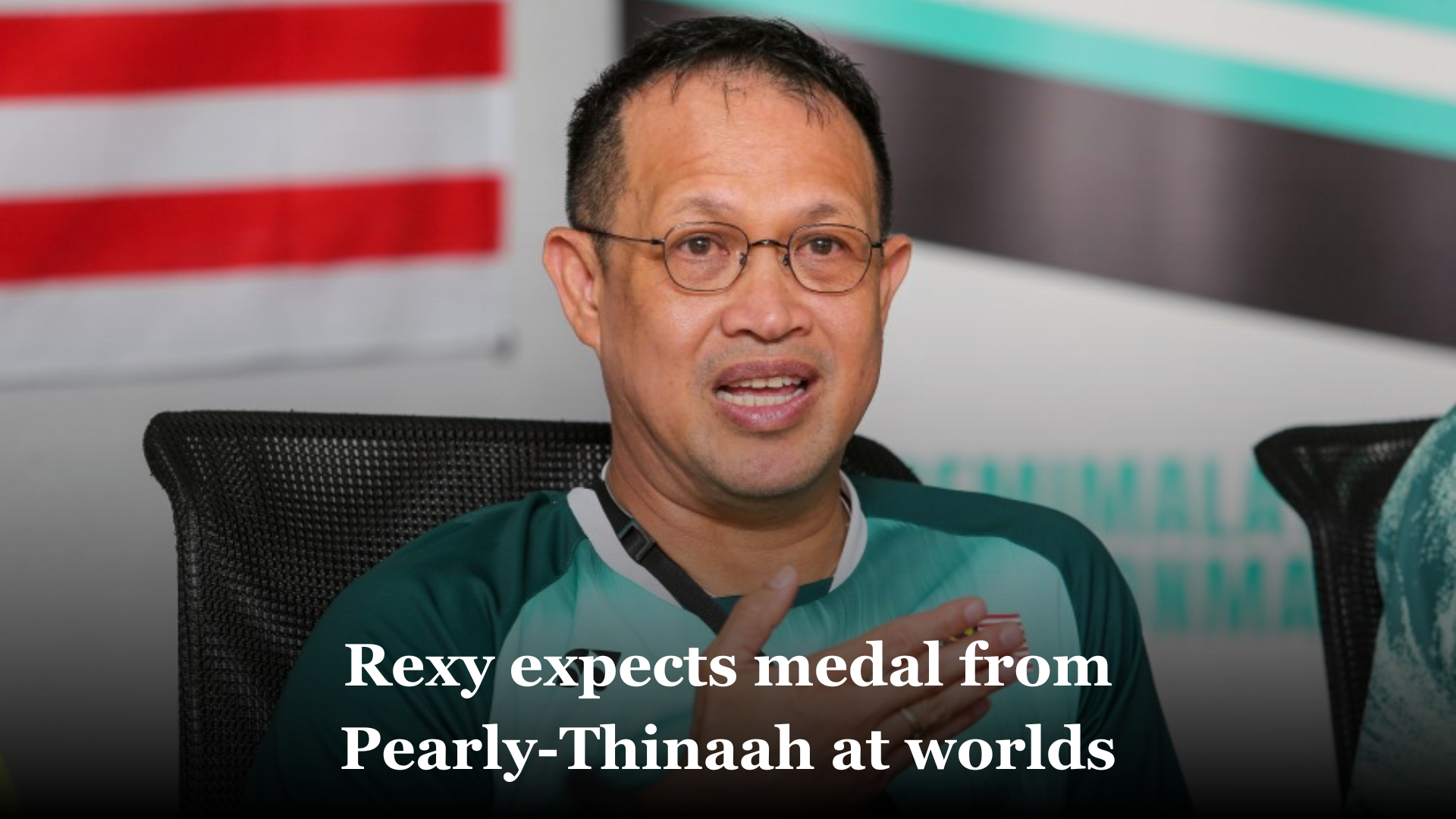 Rexy expects medal from Pearly-Thinaah at worlds