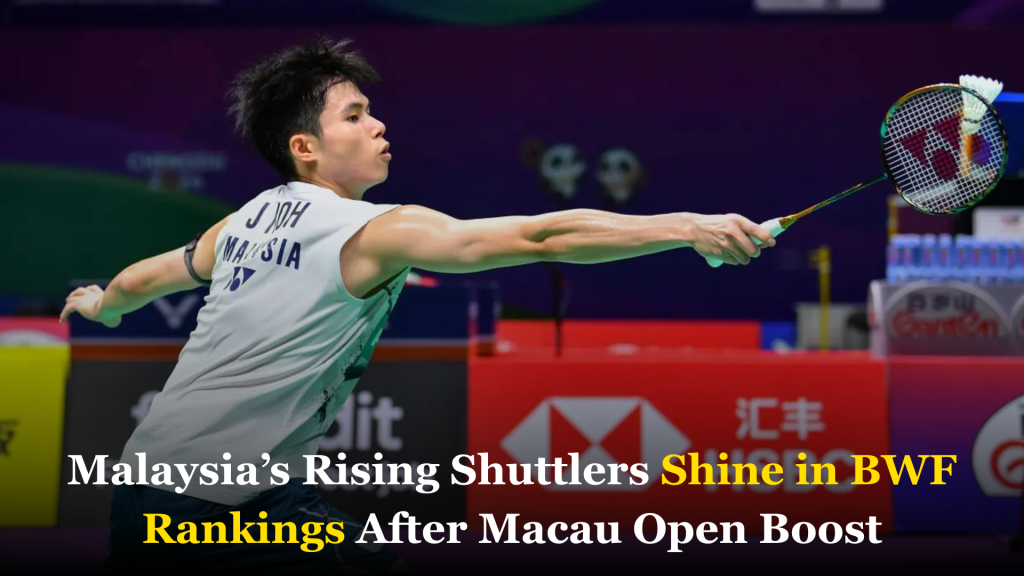 Leong Jun Hao BWF Ranking