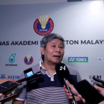 Herry Iman Piemgadi talking during interview