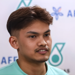 Haikal denies the rumors while speaking at a press conference at the Academy Badminton Malaysia.