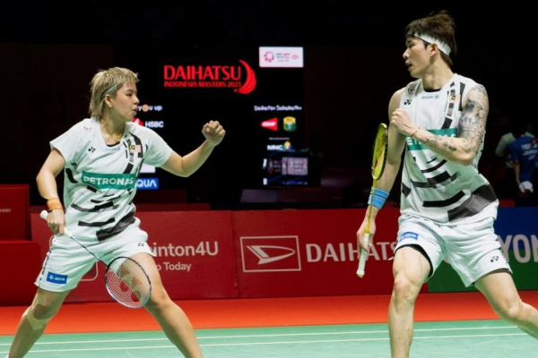 Malaysian Shuttlers BAC 2026 promotion for mixed doubles pair Chen Tang Jie and Toh Ee Wei.