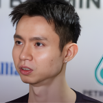 Thomas Cup 2026 Spirit featuring Soh Wooi Yik during an interview session.