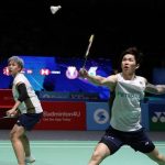 Tang Jie Ee Wei demonstrating intensity in their opening round match at BAC 2026.