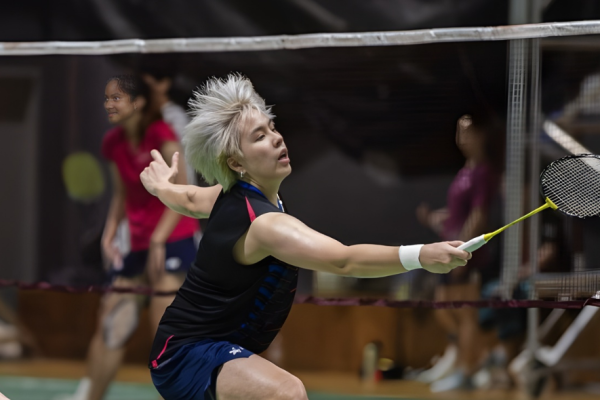 Uber Cup 2026 Squad player Toh Ee Wei during an intensive practice session.