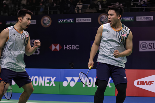 Asian Games Selection Race featuring the explosive celebration of Goh Sze Fei and Nur Izzuddin Rumsani.