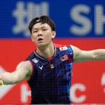 Elite World Tour Form featuring Lee Zii Jia during an intense Thailand Open rally.