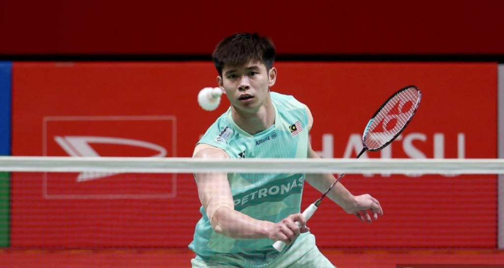 Thomas Cup Campaign Performance featuring Malaysia No 1 Leong Jun Hao in action.