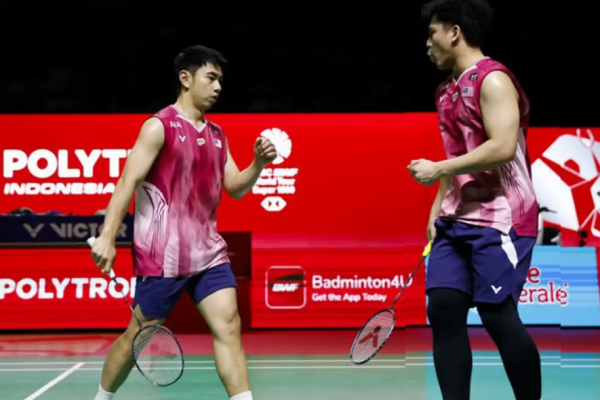 Indonesia Open Championship featuring Goh Sze Fei and Nur Izzuddin Rumsani.