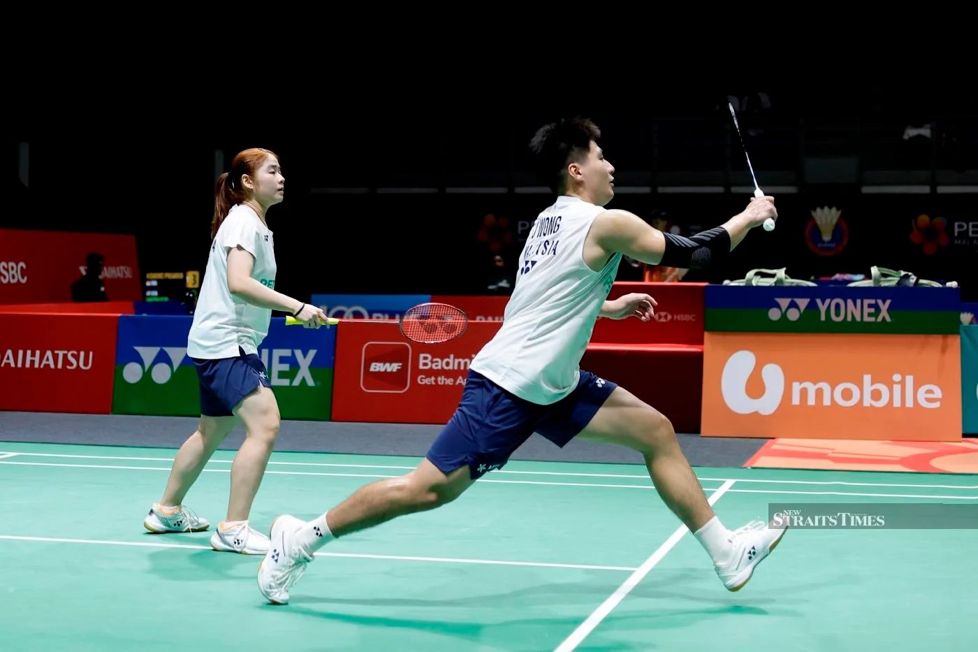 Australian Open Campaign featuring Jimmy Wong and Cheng Su Yin.