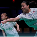 Super 500 Quarter-Final featuring Low Zi Yu and Noraqilah Maisarah Ramdan on court.