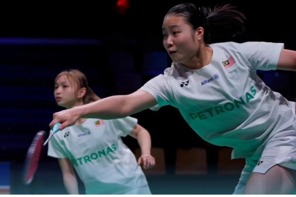 Super 500 Quarter-Final featuring Low Zi Yu and Noraqilah Maisarah Ramdan on court.