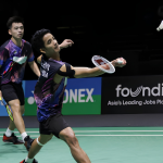 Macau Open quarterfinals featuring Tan Wee Kiong and Nur Azriyn Ayub during the match.