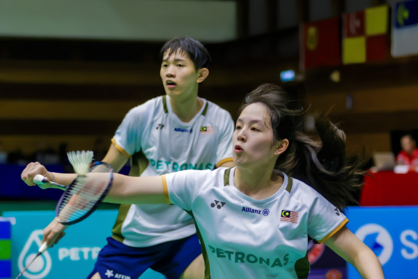 Japan Open debut featuring mixed doubles pair Clarissa San and Chen Tang Jie.