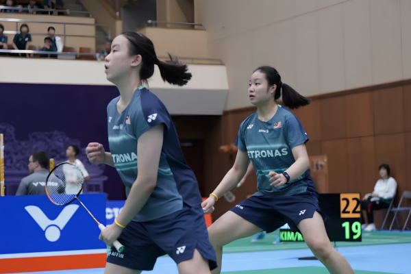 National Team Recall context featuring doubles partners Genevie Lim and Low Zi Yu.