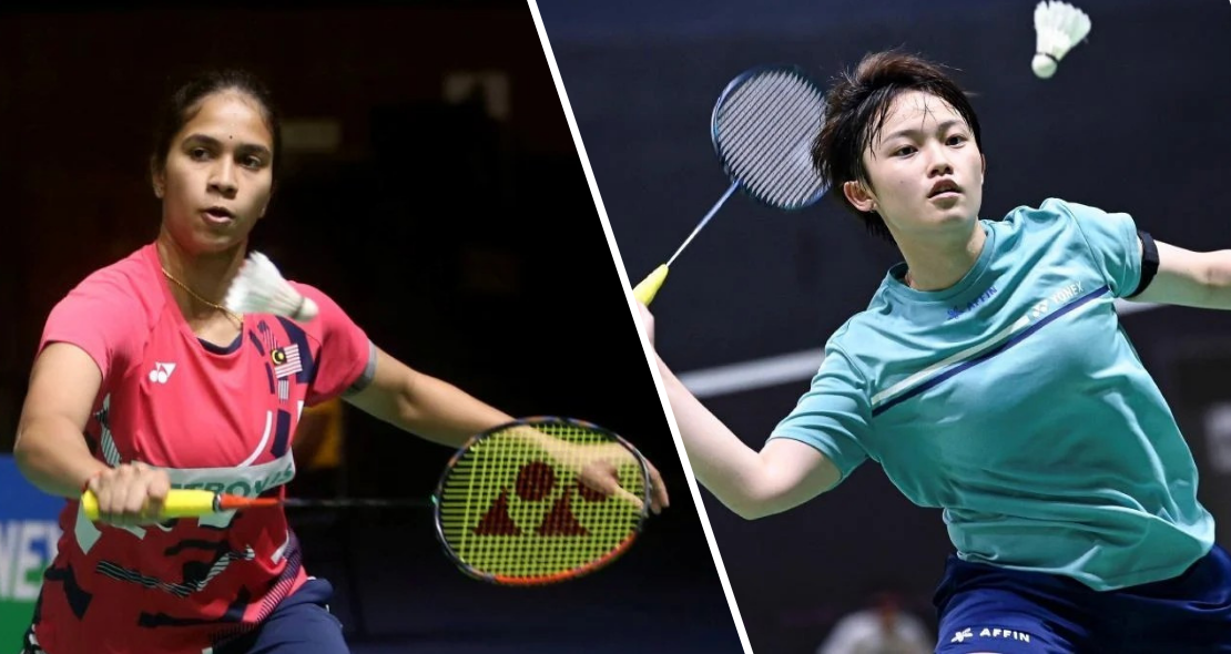 World Championships prep featuring Malaysian singles players K. Letshanaa and Wong Ling Ching.