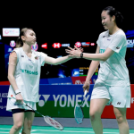 Zi Yu-Noraqilah Semifinal showing Low Zi Yu and Noraqilah Maisarah Ramdan celebrating their point in Taipei.