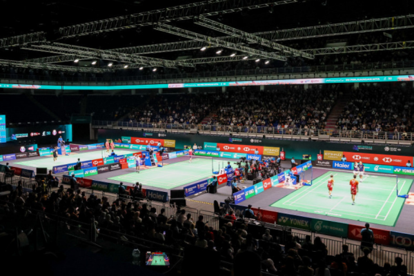 Lightning Cup 2026 venue style showing a packed indoor stadium.