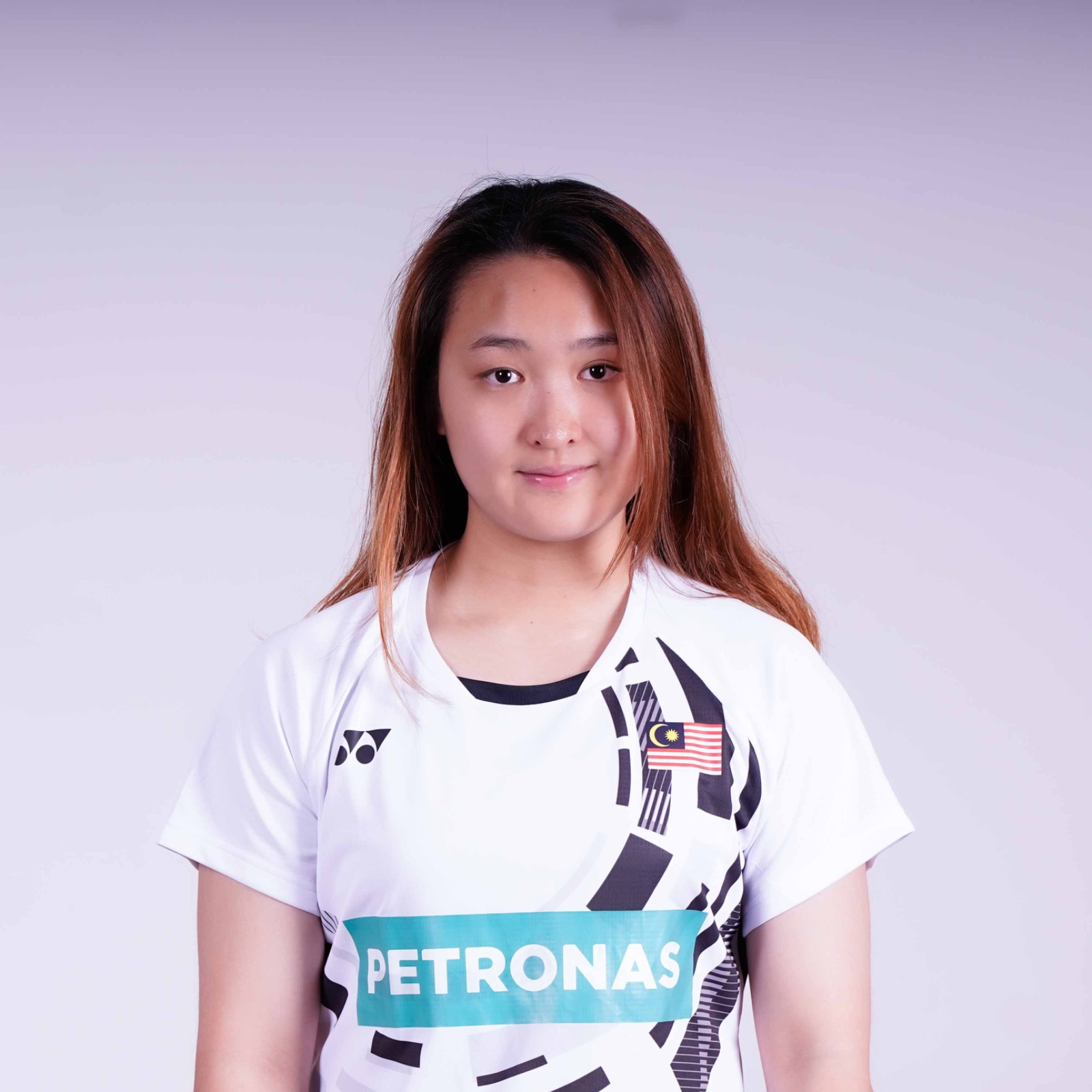 Amanda Yap Hwa Leng professional badminton profile image showing the Malaysian Women's Double player smiling