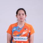 Clarissa San Yee Wen professional badminton profile image showing the Malaysian Women's Double player smiling