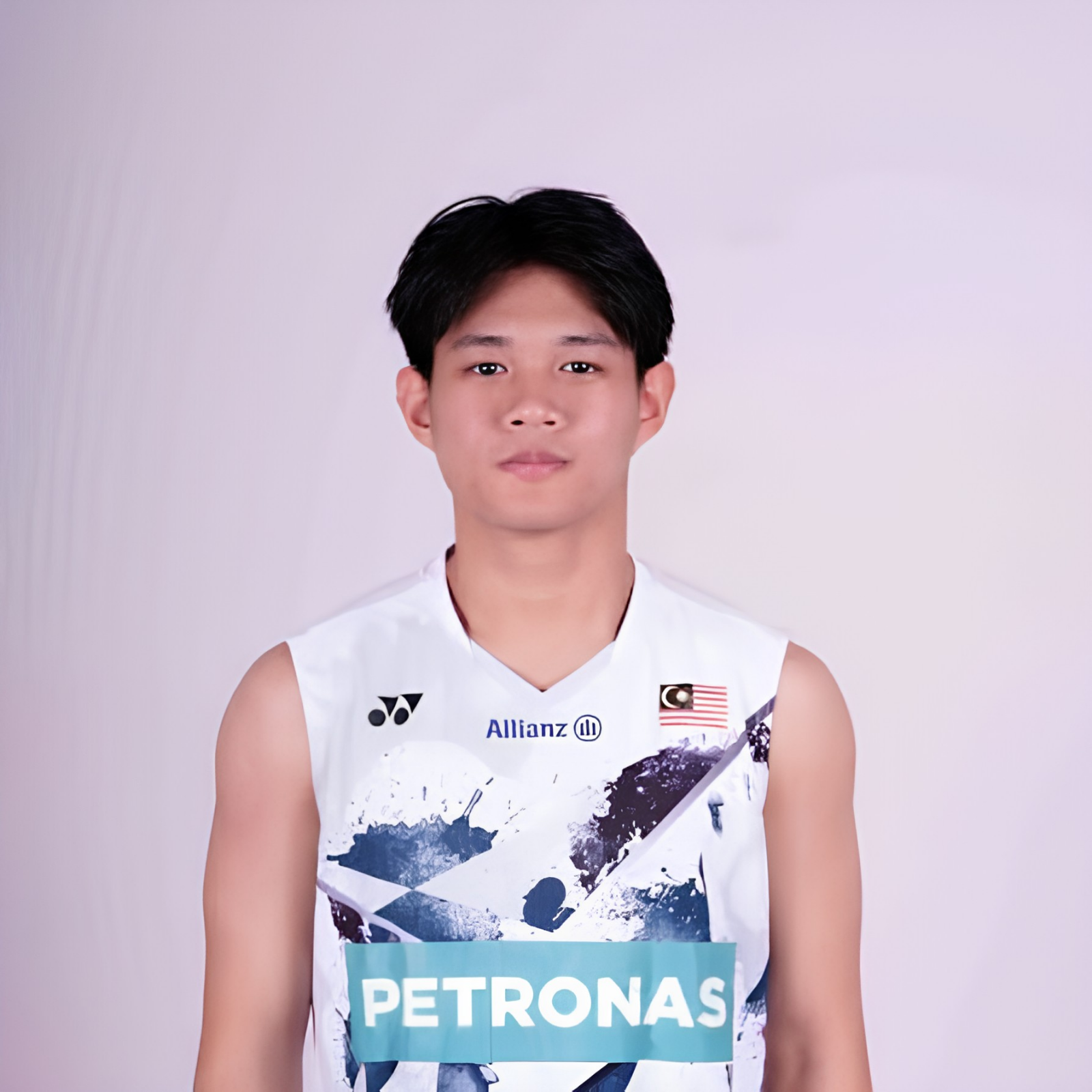Datu Anif Isaac Datu Asrah professional badminton profile image showing the Malaysian Mixed Double player smiling