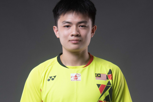 Goh Boon Zhe professional badminton profile image showing the Malaysian Men's Double player smiling