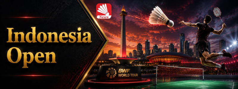 Indonesia Open SmashNews88 Indonesia Open badminton BWF World Tour tournament in Jakarta