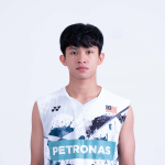 Muhammad Faiq Haziq Masawi professional badminton profile image showing the Malaysian Men's Double player smiling