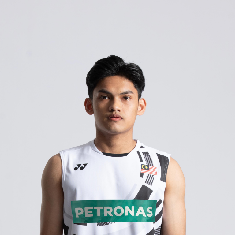 Muhammad Haikal Nazri professional badminton profile image showing the Malaysian Men's Double player smiling