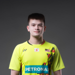 Muhd Fazriq Mohd Razif Sidek professional badminton profile image showing the Malaysian Men's Double player smiling