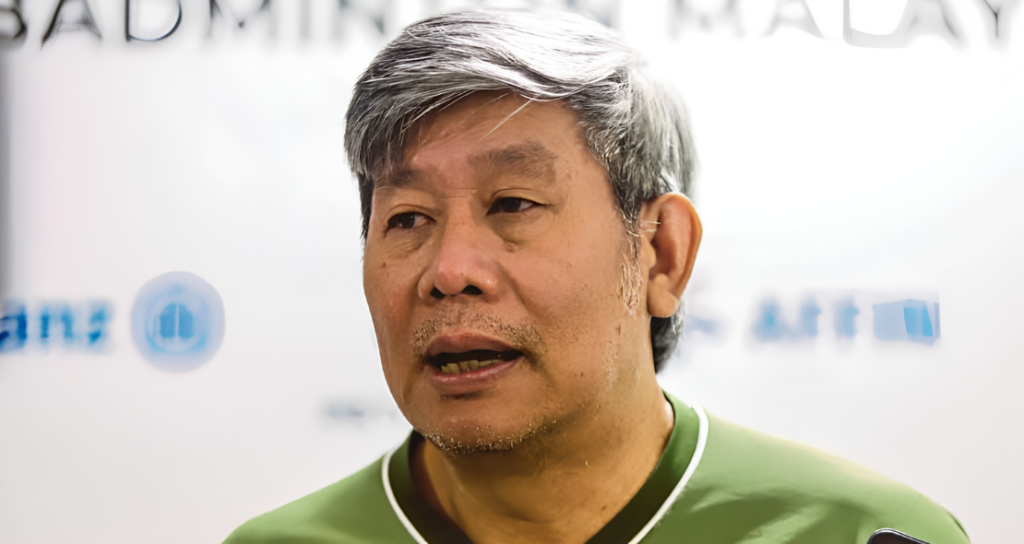 Herry IP Worlds Warning showing Herry Iman Pierngadi speaking to the media in Kuala Lumpur.