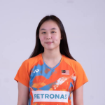 Oo Shan Zi professional badminton profile image showing the Malaysian singles player smiling
