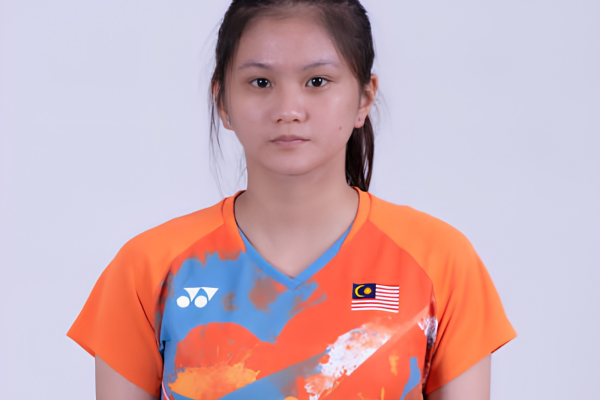 Tan Zhing Hui professional badminton profile image showing the Malaysian Women's Double player smiling