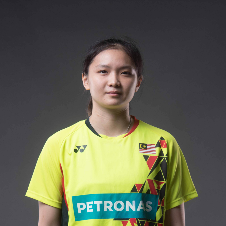 Tan Zhing Yi professional badminton profile image showing the Malaysian Women's Double player smiling