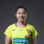 Teoh Mei Xing professional badminton profile image showing the Malaysian Women's Double player smiling