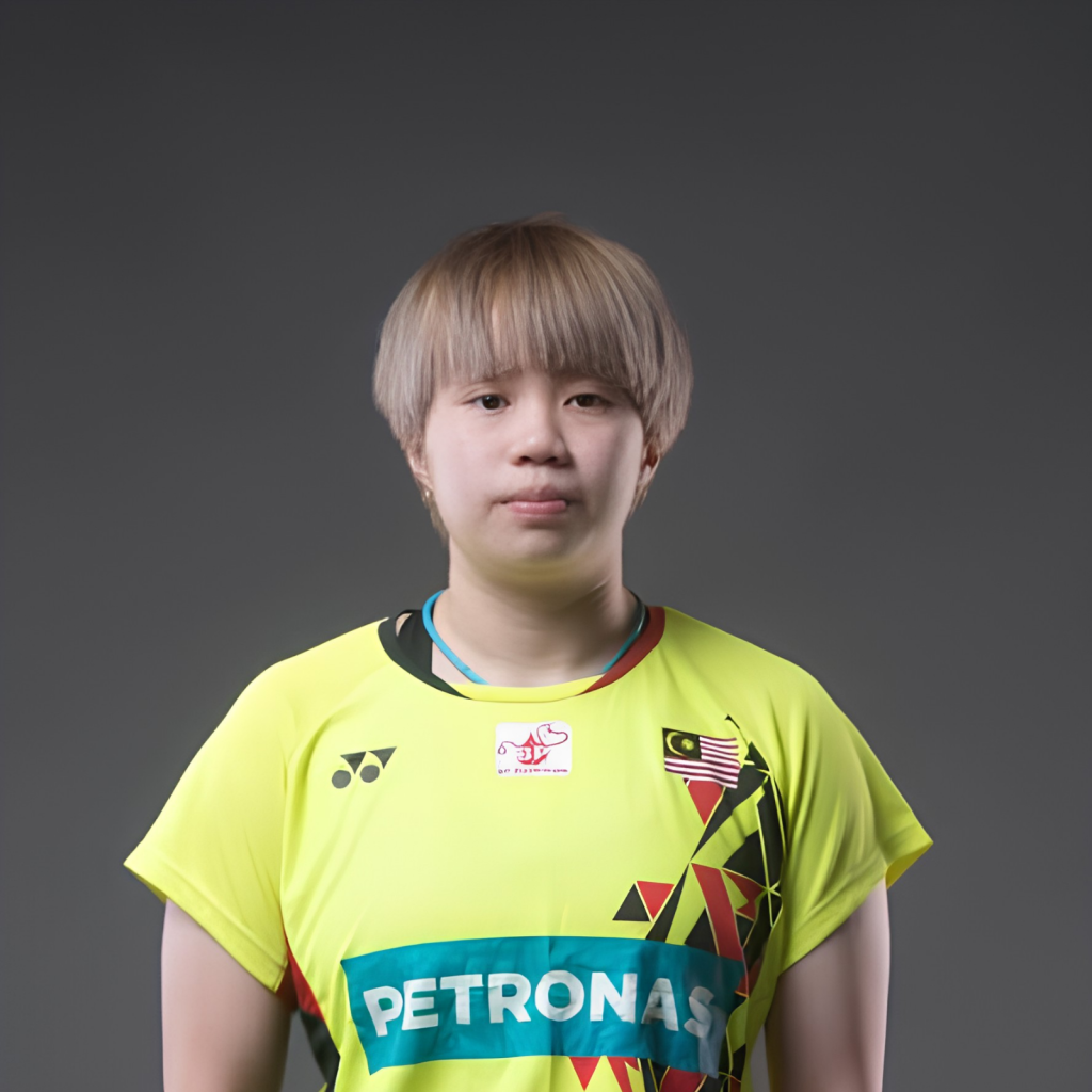 Valeree Siow Zi Xuan professional badminton profile image showing the Malaysian Mixed Double player smiling
