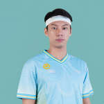 Chia Wei Jie professional badminton profile image showing the Malaysian Men's Double player smiling