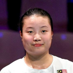 Low Zi Yu professional badminton profile image showing the Malaysian Women's Double player smiling