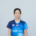 Shevon Jemie Lai professional badminton profile image showing the Malaysian Mixed Double player smiling