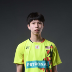 Kong Wei Xiang professional badminton profile image showing the Malaysian singles star
